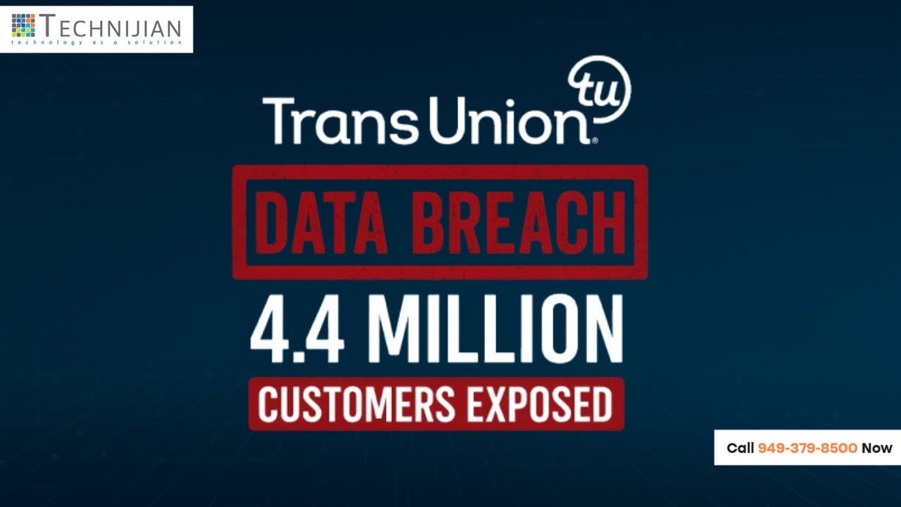 Transunion Database 🚨 TransUnion Data Breach: 4.4 Million Customers Exposed 🚨#TransUnion # ...