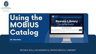 Using the MOBIUS Catalog