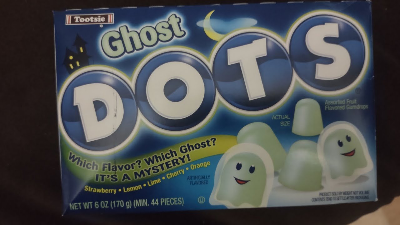 Trying Ghost Dots Candy YouTube