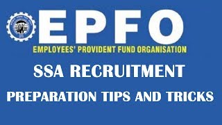 Preparation Tips and Tricks to Crack EPFO SSA Recruitment