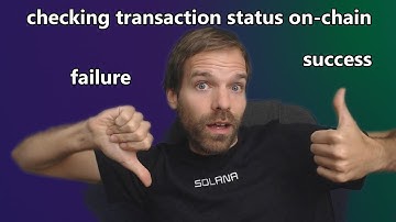 How to check for Transaction Failure [Solana Tutorial] - Nov 3rd 