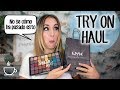 Super try on haul de maquillaje y novedades recibidas - ¡Con peluca y tó!