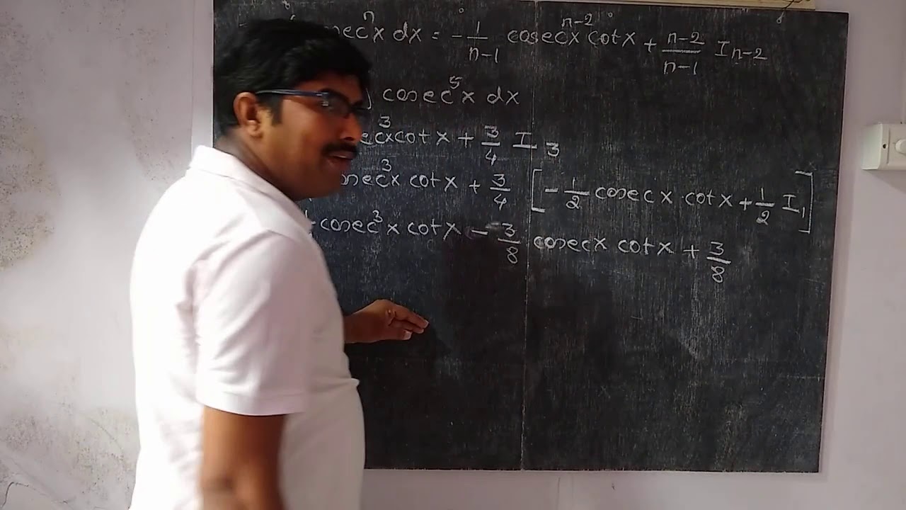 Examples on integration of cosec^ n x dx