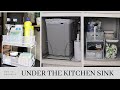 How to Organize Under the Kitchen Sink