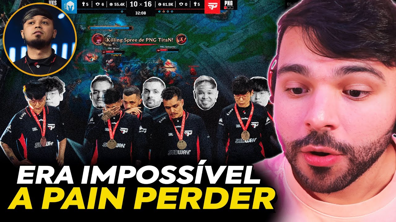 🚨 POR DENTRO DO GAME! MINERVA e TITAN REAGEM a COMUNICAÇÃO da FINAL de PAIN CONTRA a VIVO KEYD STARS