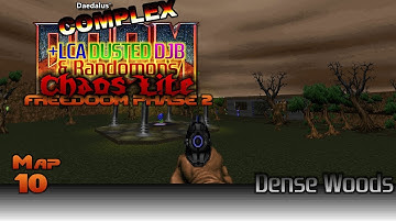 FreeDoom Phase 2 w/ Complex Doom: Chaos Lite - Part 5 - Dense Woods