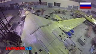 The Largest Heaviest Supersonic And Combat Aircraft Ever Constructed Tupolev Tu-160M White Swan