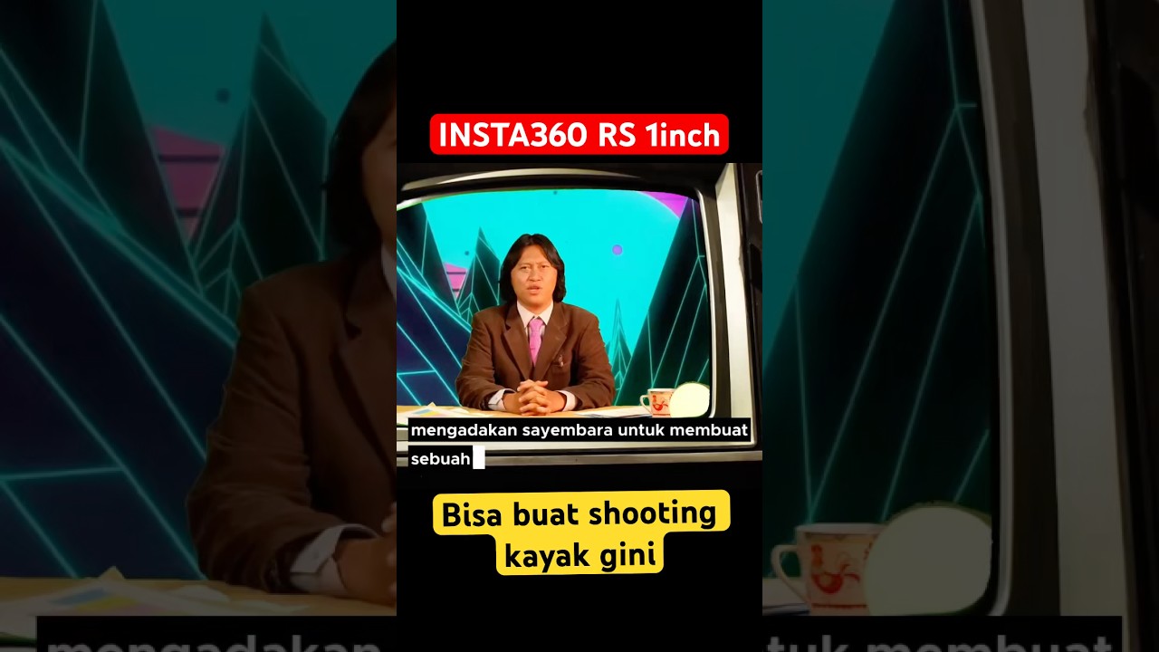 Shooting murah pake satu kamera! Insta360 Rs 1inch 