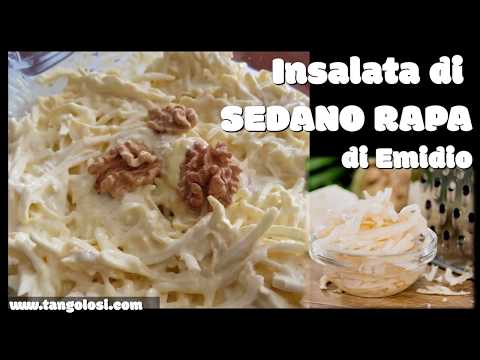 Video: Insalata Di Sedano Rapa Per Dimagrire: Ricette