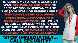 My Parents Sued Me For Every Cent—Then The Judge Exposed Their $2.4M Black Market Secret.