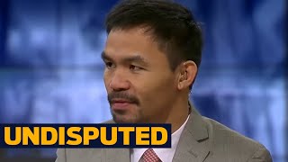 Manny Pacquiao absolutely thinks he could beat Floyd Mayweather in a rematch | UNDISPUTED