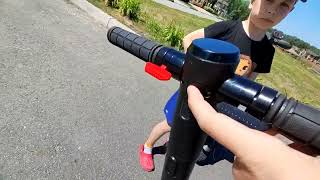 видео: Обзор на детский электросамокат Kugoo kirin mini картинка: Обзор на детский электросамокат Kugoo kirin mini