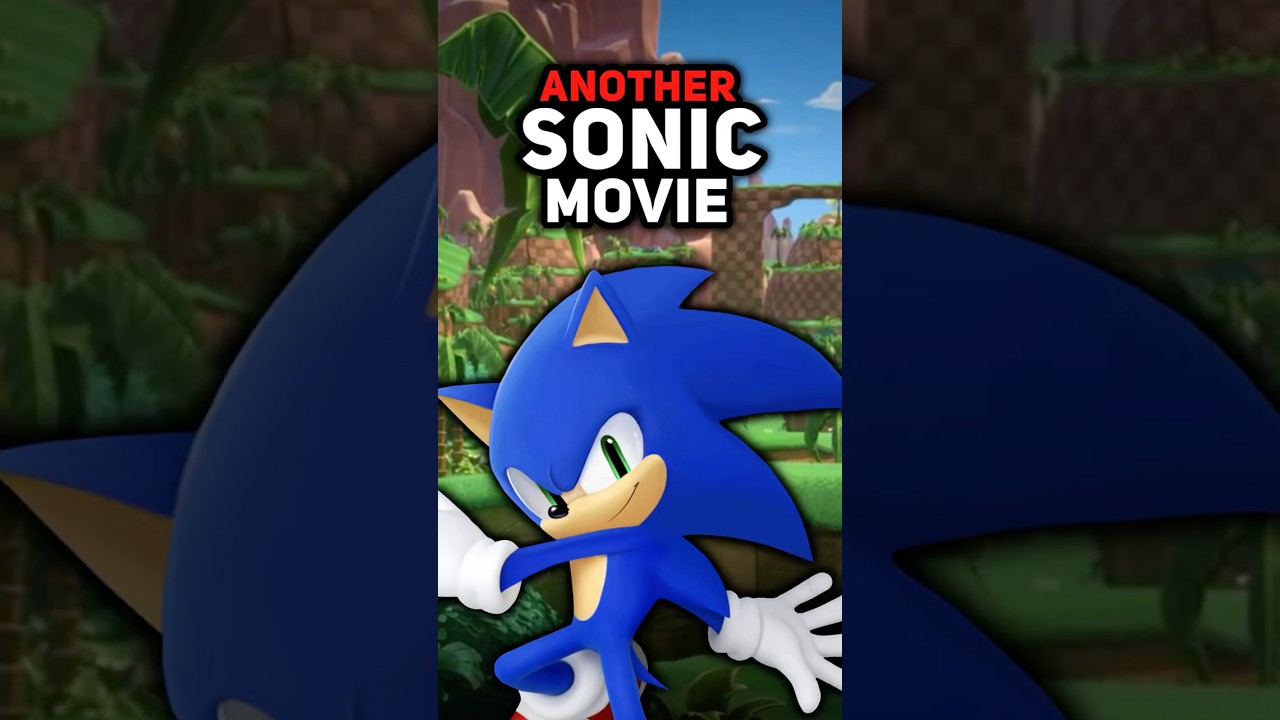 В разработке новый анимационный фильм про Соника! 