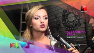 Alexandra Stan reportaje en Music Channel Romania