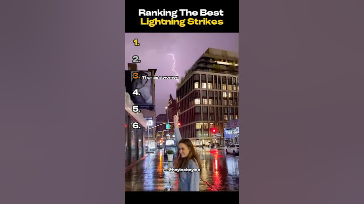 Ranking The Best Lightning Strikes ⚡️