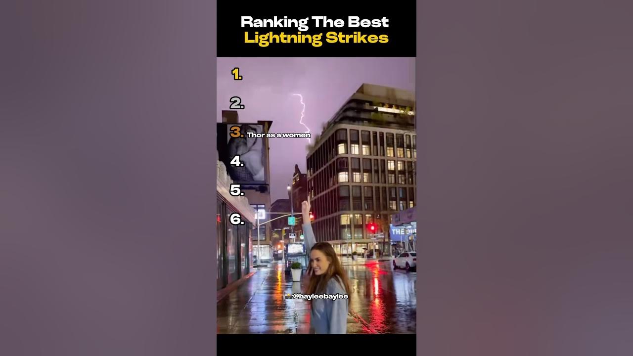 Ranking The Best Lightning Strikes ⚡️ Ranking The Best Lightning Strikes ⚡️