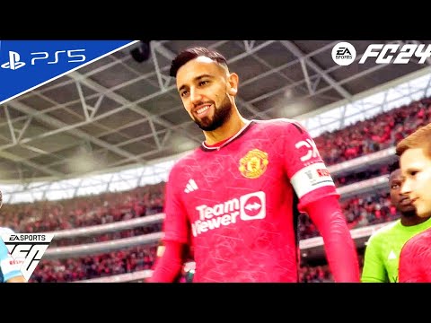 FC 24 - Coventry vs Man United - FA Cup 2024 Semi Final Match | PS5™[4K60]