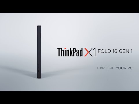 Introducing Lenovo ThinkPad X1 Fold 16 Gen 1 – Next-generation foldable experience