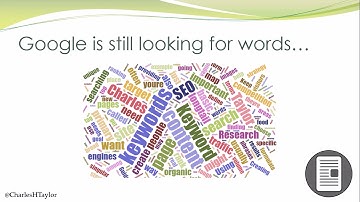 SEO Series: Things, Not Strings by Charles Taylor SEO Obsessive