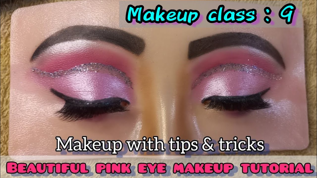 hot pink eye makeup tutorial