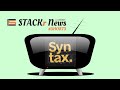 STACKr News Shorts - Issue 4 - Syntax.fm Potluck