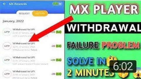 MX player withdraw problem solve.mx player withdraw pending problem.