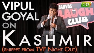 Vipul Goyal on Kashmir Qtiyapa |  TVF Live Show Resimi