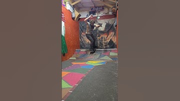 Fakie Frontside Ollie Rock #skateboard #skateboarding #skate #skating #miniramp #skatepark