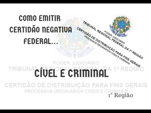 Como emitir antecedentes criminais da Polícia Federal pela Internet. 