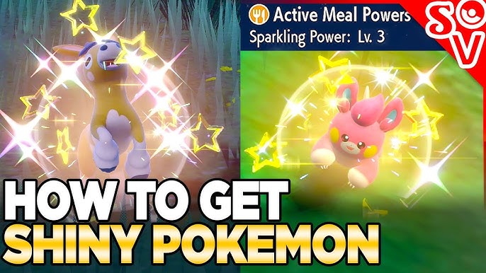 Pokemon Scarlet and Violet, Shiny/Sparkling Power Sandwich Recipes