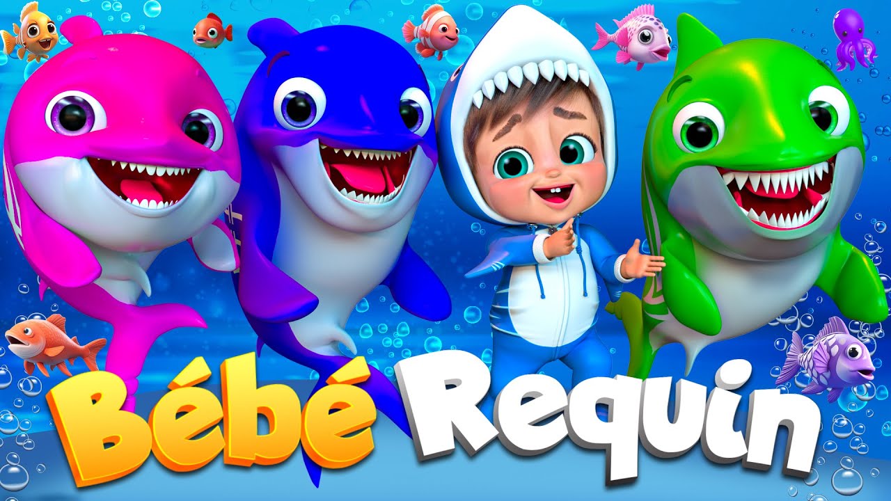Bébé Requin et Ses Histoires | Comptines Et Chansons | À Bébé Chanson @SuperLucaLEFrancais