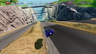 Extreme Downhill Race – Total Chaos! #beamngdrive