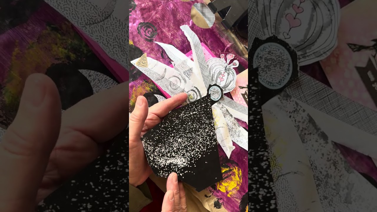 #artjournalbonusprompt2526 New Moon  Shout OUT to….