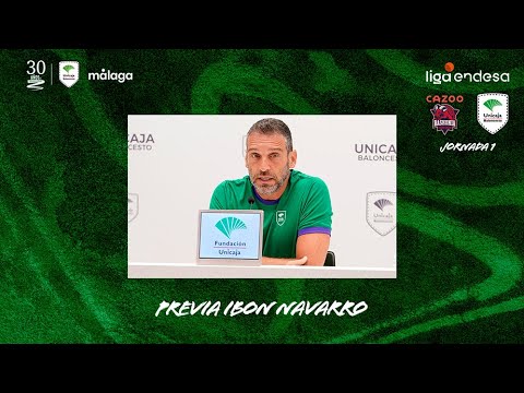 Previa Ibon Navarro. Cazoo Baskonia vs Unicaja.