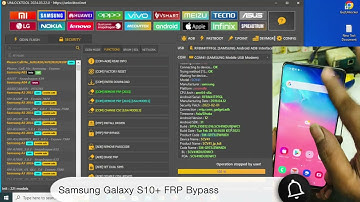 Samsung Galaxy S10+ FRP Bypass Android 12.13.14 One Click Unlock Tool