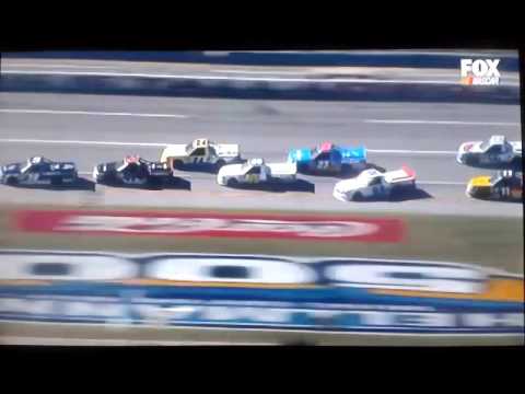 zachary quinto 2016 Fred's 250 Second Multi-Truck CRASH
