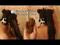 DIY Rice Water & Turmeric Hair Masque For Strength & Length Retention | Natural Hair