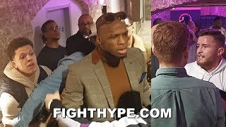 Heated Scuffle Erupts Between James Gallagher & Mike Kimbel Mvp Steps In To Separate Them