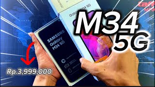 Unboxing Samsung Galaxy M34 5G 8/128 Silver Test Gaming & Foto Video #unboxing #samsung #comparison