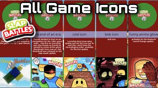  All Slap Battles Game Icons Evolution Slap Battles Roblox