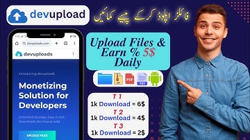 How To Earn From Dev Uploads Full Tutorial | Earn money by just uploading files