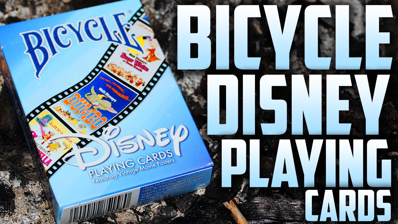 Deck Review Bicycle Disney Playing Cards HD YouTube Deck Review Bicycle Disney Playing Cards HD YouTube