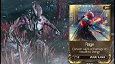 Warframe How To Get The Rage Mod Youtube