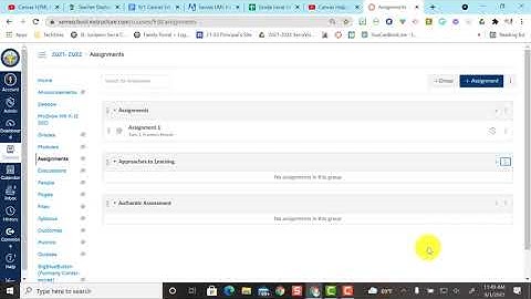 Canvas:Weighted Assignment Groups