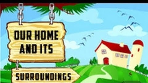 Std-5th EVS 1 Ln- Our home and  environment