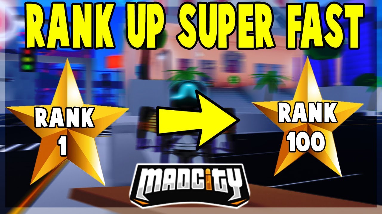 New Fastest Xp Farming Method Rank 100 Mad City Roblox Youtube - new how to rank up fast in mad city rank 100 tutorial roblox mad city youtube