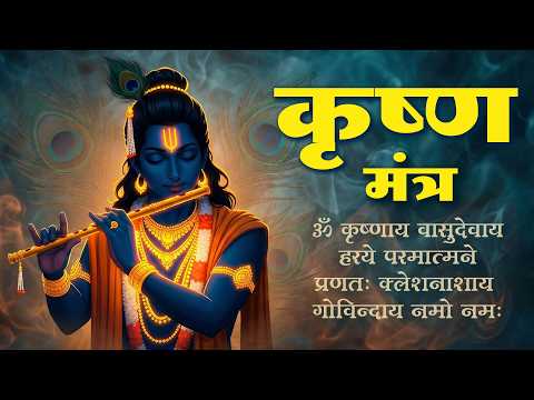 Krishna Mantra 2026 l कृष्णाय वासुदेवाय मंत्र | Krushnay Vasudevaya Mantra | Shruti Joshi #krishna