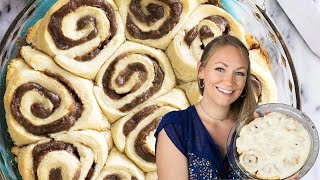 The Easiest Homemade Cinnamon Rolls Made without Yeast