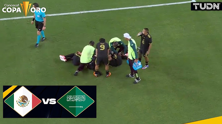¡FUERTE CHOQUE entre Johan Vasquez y Lira! | México vs Arabia Saudita | Copa Oro - 4tos 2025 | TUDN