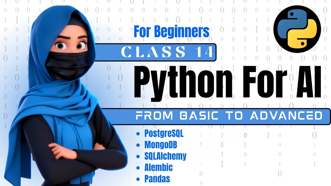 Python for AI Class 14 | Data Management with PostgreSQL, MongoDB, SQL ...